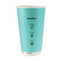 Beta Eco TEAL 20oz PLA Paper Cup x 100