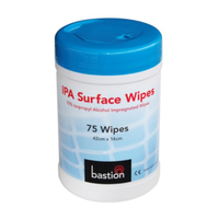 Bastion IPA Surface Wipes 75 Sheets (Canister)
