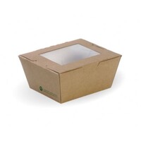 Biopak Small Lunch Box with Window Eco x 200