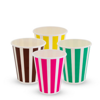 TAILORED Candy Stripe 90mm-12oz Cold Cup x1000