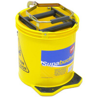 Yellow Heavy Duty Mop Bucket 16L
