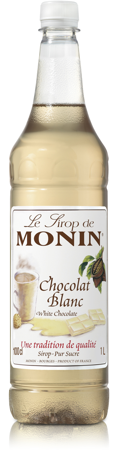 Monin Sirop de Chocolat Blanc, 700 ml - Crema