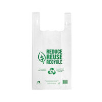 Small White Re-Useable Carry Bag x 1000