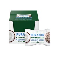 PURABON Coconut Cacao Protein Balls 12 x 43g
