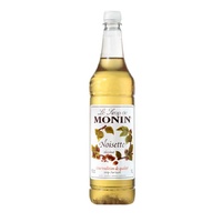 MONIN Hazelnut Premium Syrup 1Litre