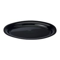 Black 20" Oval Caterer's Platter x 40