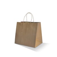BetaEco Kraft Twist Handle Carry Bag Large (250 pcs)