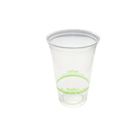 BetaEco 20oz PET Green Stripe Cup x 1000