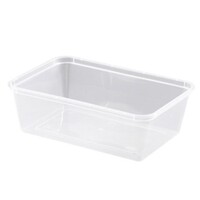 Rectangular Freezer Grade 1000ml Container x 500