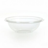 Sabert 24oz Clear Round PET Poke Bowl x 300