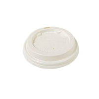 BetaEco White (80mm) 6 - 8oz Lid Recyclable x 1000