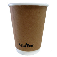 4oz Brown BetaEco Double Wall Paper Cup x 100