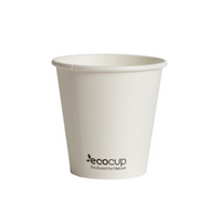 BetaEco 4oz Single Wall White Coffee Cup x 100