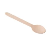 BetaEco Wooden Dessert Spoon x 100