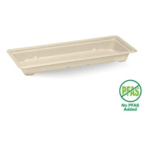 Biopak Long Sushi Tray Plant Fibre x 600