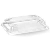 Biopak Medium PET LID for Plant Fibre Sushi Tray x 600