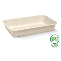 Biopak Produce Tray 1kg Plant Fibre x 500