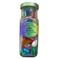 Johnsons Family Assorted Quality Maid Lollie Jar 160g