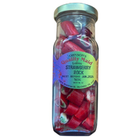 Johnsons Strawberry Rock Quality Maid Lollie Jar 160g
