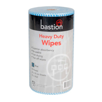 Bastion Heavy Duty Wipes Blue - 90 sheets