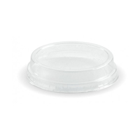 BioPak Clear Dome Lid No Hole to suit 250ml Tumbler x 2000
