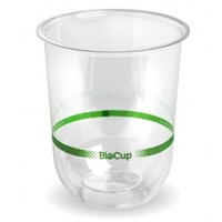 BioPak 250ml Clear Tumbler x 100