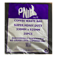 Coffee Waste Knock Box Bags Super H/Duty Black x 25