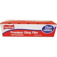 Premium Cling Wrap with EasyCutter 33cmx600m