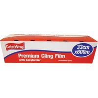 Premium Cling Wrap with EasyCutter 33cmx600m