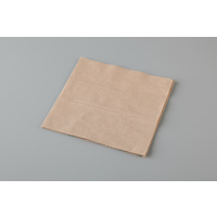 BROWN Lunch Culinaire Recycled Kraft 1 ply Quarter Fold