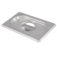 Vogue Stainless Steel Gastronorm Lid 1/6