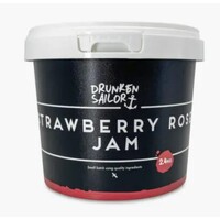 DRUNKEN SAILOR Strawberry & Rose Jam 2.4kg