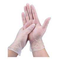 Gloves Natural Vinyl Extra Large PF x 100