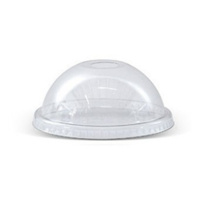 Clear PET Dome Lid 92mm to Suit 12oz EJ Eco Cold Cup x 100