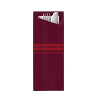 ELAG Pochetta Bordeaux Classic Stripes 85x190mm x 350