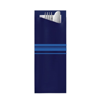 ELAG Pochetta Navy Blue Classic Stripes 85x190mm x 350