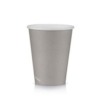 ECO BARISTA 12oz Single Wall GREY SHORT (90mm) Cup x1000