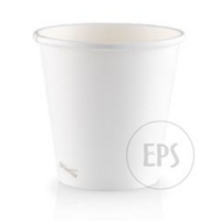 ECO BARISTA 6oz Single Wall SKINNY WHITE Cup x1000