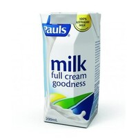 Pauls UHT Full Cream Milk 200ml x 24