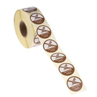 Hygiplas Food Allergy Labels GLUTEN FREE (1000 per roll)