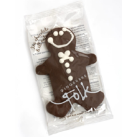 Gingerbread Folk Chocolate Gingerbread Man Cookies