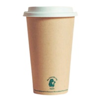16oz (90mm) Home Compostable Coffee Cups x1000