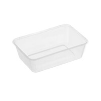 Plastic Rectangular Containers 500ml x 500