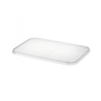 Plastic Rectangular Container Lids x 500