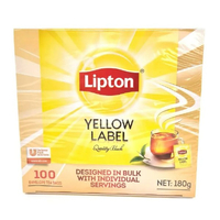 Lipton Yellow Label Black Envelope Tea Bags 100