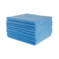 Blue Microfibre Cloth 40 x 40cm (10 Pack)