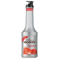 MONIN Strawberry Fruit Puree 1Litre