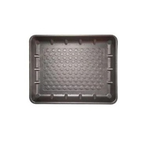 IKON Black Med 11x9x25 Foam Produce Tray x 360