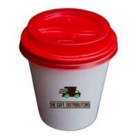 Red OK 80 mm Cup Lid x 1000