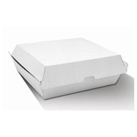 White Dinner Box Corrugated x 150